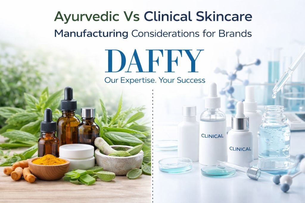 Ayurvedic Vs Clinical Skincare: Manufacturing Considerations for Brands